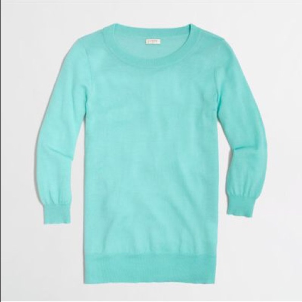 J. Crew Seafoam Sweater